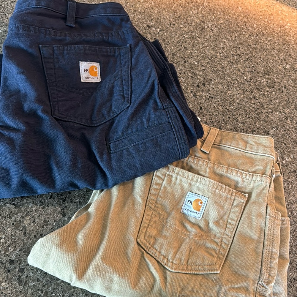 Women’s FR Pants Size 6x30 loose fit NFPA 2112 - 2 pairs
